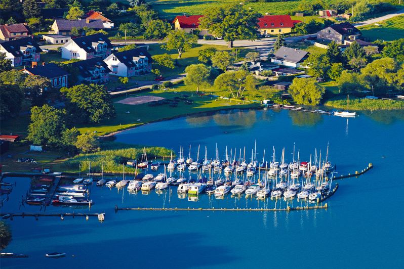 Der Yachtclub Diensdorf ist ideal für einen Zwischenstopp am Scharmützelsee.